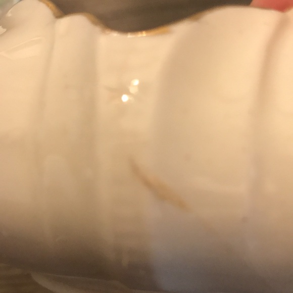 Vintage hand painted floral bowls keepsake what not dishes two signed R Allen - Picture 13 of 14